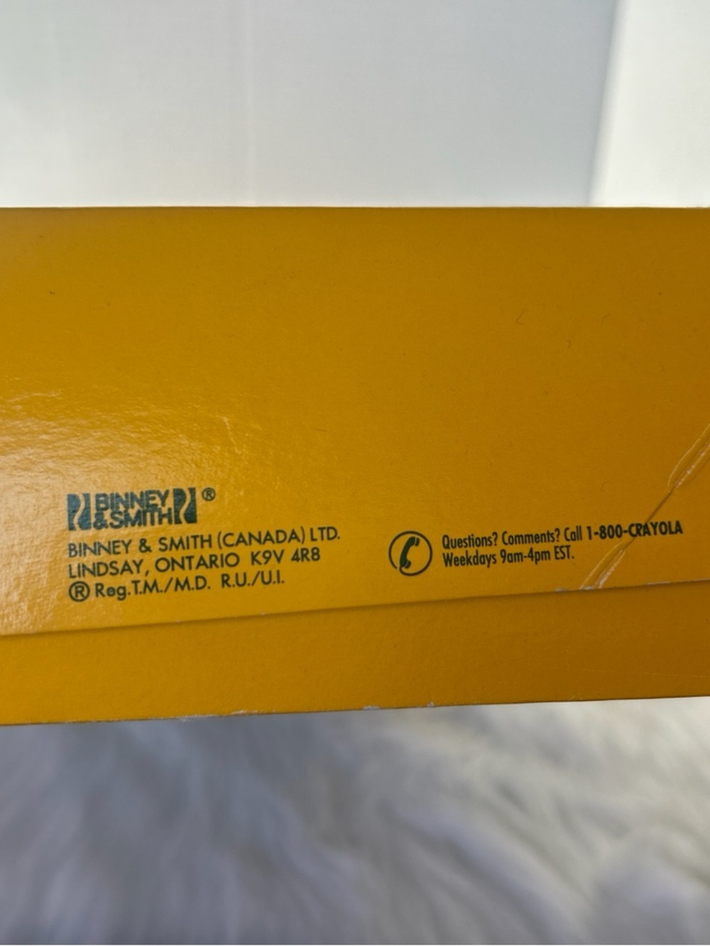 Retro Crayola 1994 Super Art Desk - Yellow Box with Purple Desk - Picture 4 of 6